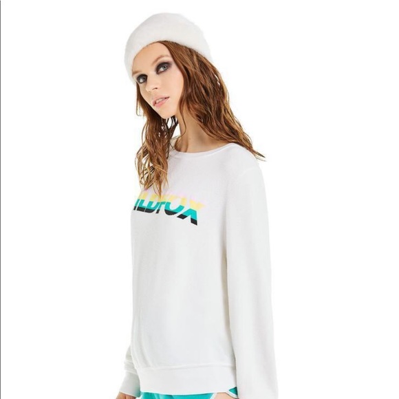 baggy beach jumper sweater jacket back to school - Picture 3 of 4